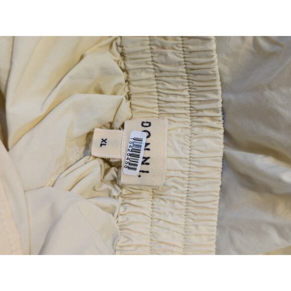 RTR DONNI. Cream Relaxed Nylon Cargo Pants Size XL 10-12 loose jogger - Picture 9 of 9